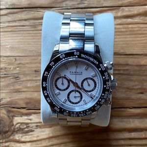 Parnis chronograph quartz